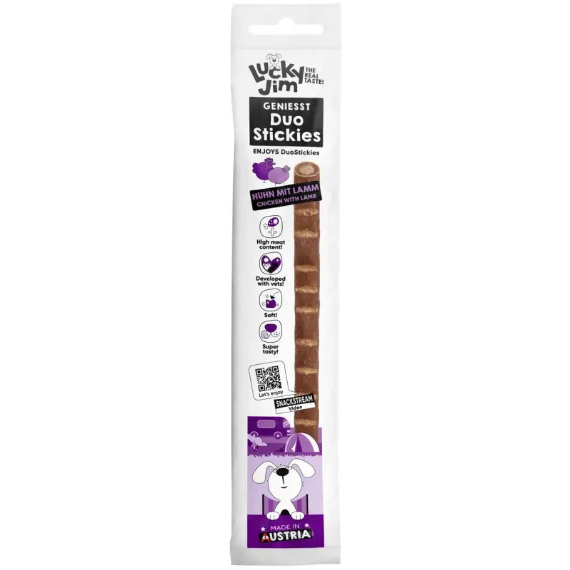 LUCKY JIM DUOSTICKIES ΚΟΤΟΠΟΥΛΟ ΜΕ ΑΡΝΙ 15GR