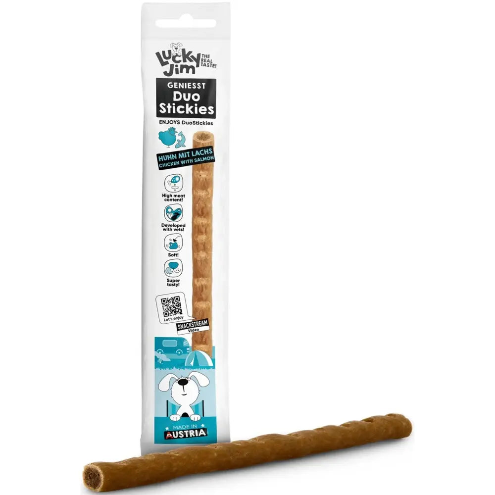 LUCKY JIM DUOSTICKIES ΚΟΤΟΠΟΥΛΟ ΜΕ ΣΟΛΟΜΟ 15GR