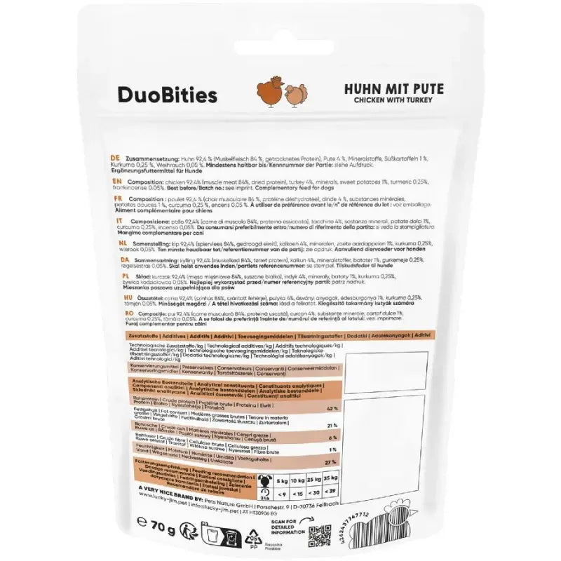 LUCKY JIM DUOBITIES ΚΟΤΟΠΟΥΛΟ ΜΕ ΓΑΛΟΠΟΥΛΑ 70GR