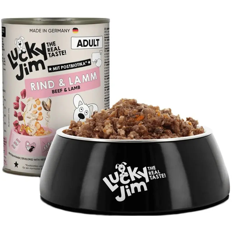 LUCKY JIM CLASSIC ADULT ΒΟΔΙΝΟ & ΑΡΝΙ ΚΟΝΣΕΡΒΑ 400GR