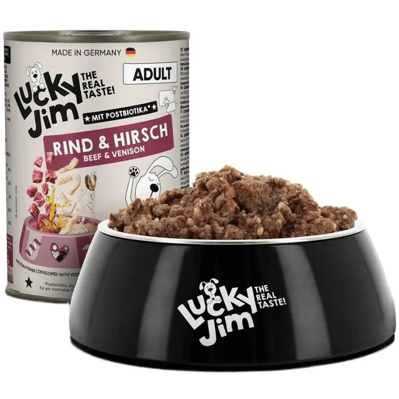 LUCKY JIM CLASSIC ADULT ΒΟΔΙΝΟ & ΕΛΑΦΙ ΚΟΝΣΕΡΒΑ 400GR