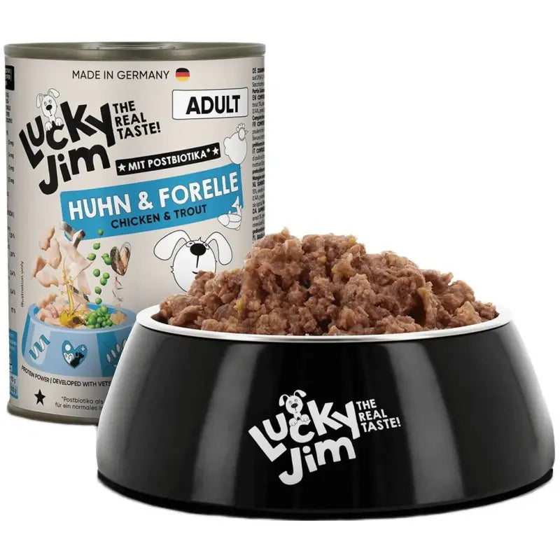 LUCKY JIM CLASSIC ADULT ΚΟΤΟΠΟΥΛΟ & ΠΕΣΤΡΟΦΑ ΚΟΝΣΕΡΒΑ 400GR
