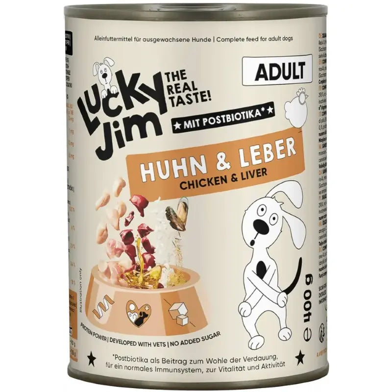 LUCKY JIM CLASSIC ADULT ΚΟΤΟΠΟΥΛΟ & ΣΥΚΩΤΙ ΚΟΝΣΕΡΒΑ 400GR