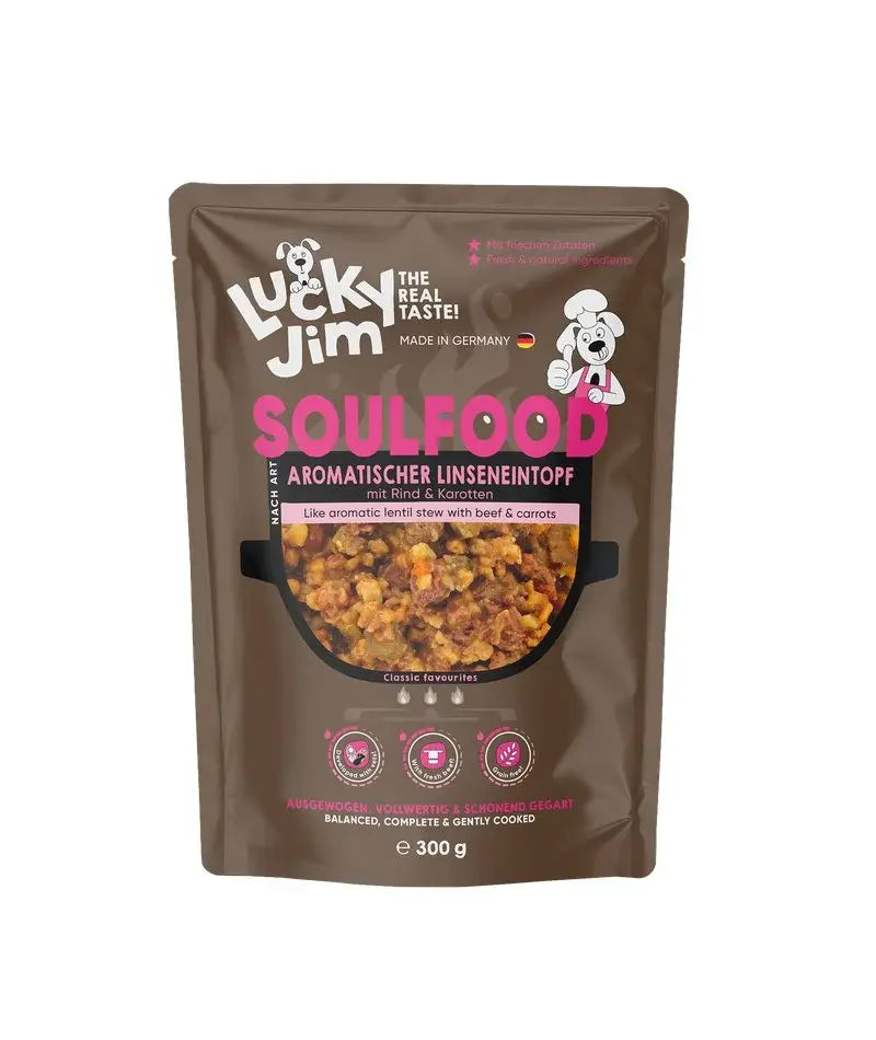 LUCKY JIM SOULFOOD ΦΑΚΕΣ ΜΕ ΛΑΧΑΝΙΚΑ ΦΑΚ. 300GR