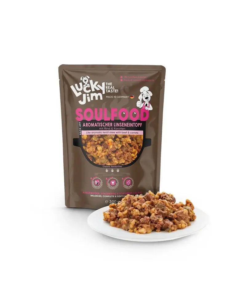 LUCKY JIM SOULFOOD ΦΑΚΕΣ ΜΕ ΛΑΧΑΝΙΚΑ ΦΑΚ. 300GR