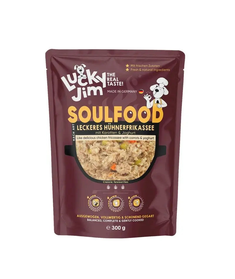 LUCKY JIM SOULFOOD ΚΟΤΟΠΟΥΛΟ ΦΡΙΚΑΣΕ ΦΑΚ. 300GR