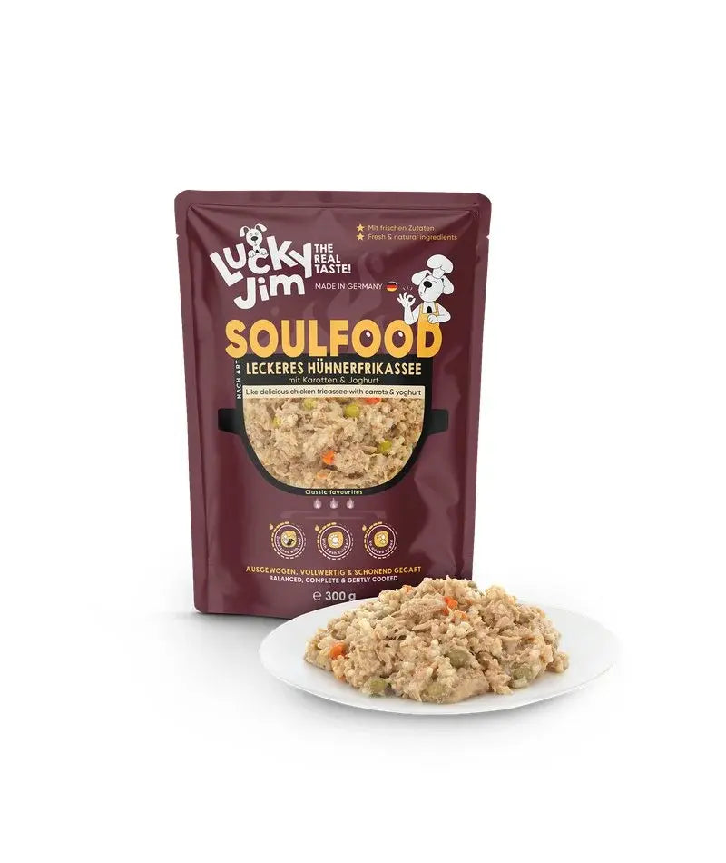LUCKY JIM SOULFOOD ΚΟΤΟΠΟΥΛΟ ΦΡΙΚΑΣΕ ΦΑΚ. 300GR