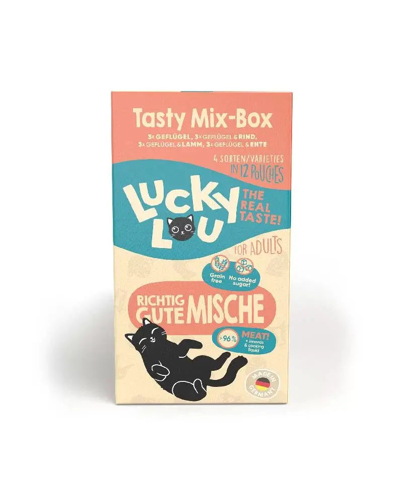 LUCKY LOU LS ADULT TASTY MIX BOX 125GR (12 ΤΕΜ)