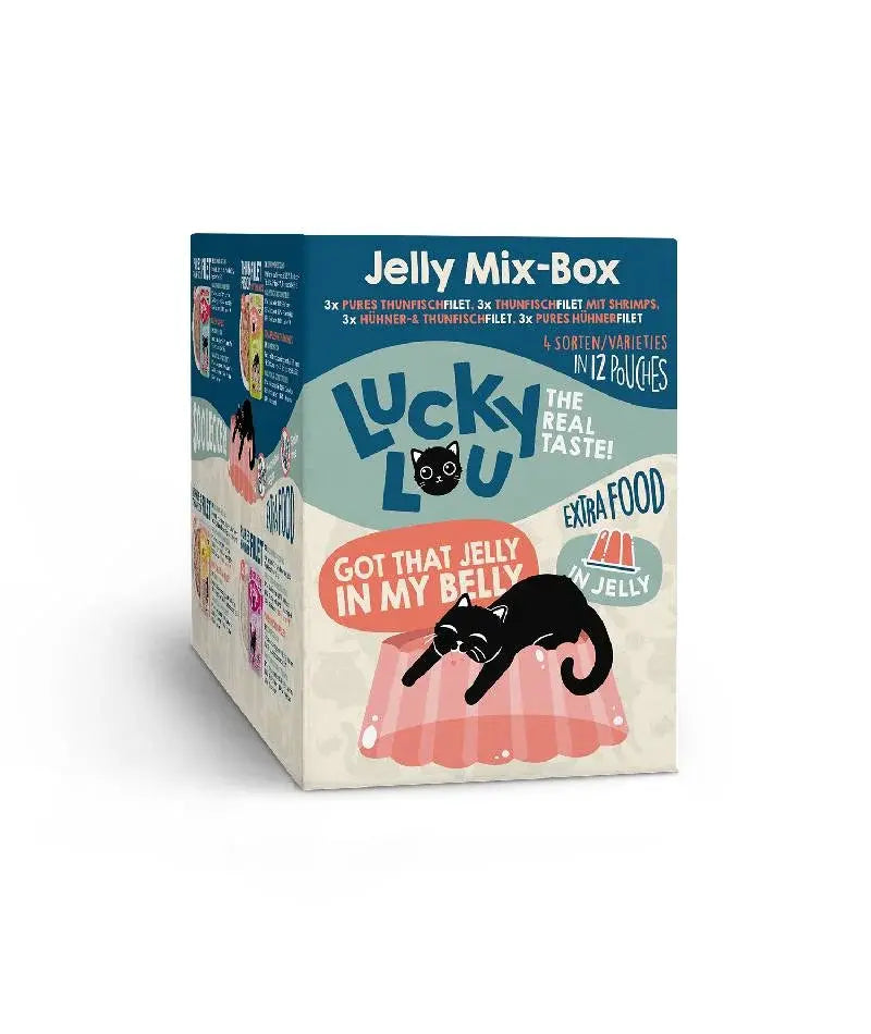 LUCKY LOU EF JELLY MIX BOX ΦΑΚΕΛΑΚΙΑ 70GR (12 ΤΕΜ)