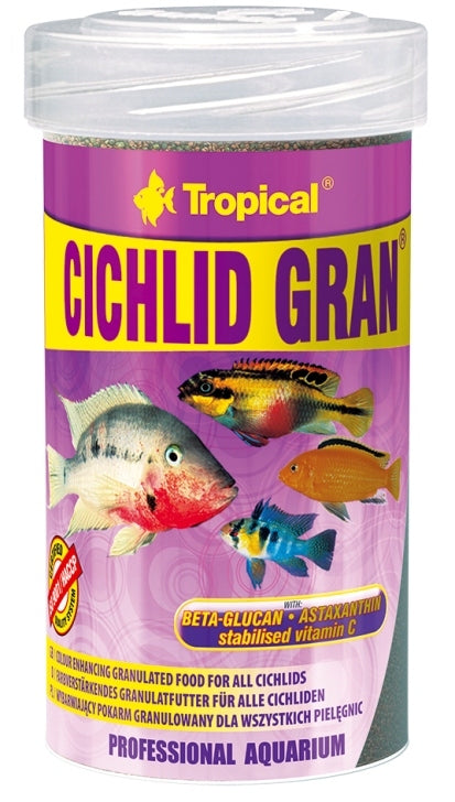 TROPICAL CICHLID GRAN 250ML