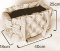 ΤΣΑΝΤΑ ΜΕΤΑΦΟΡΑΣ PUFFER ΜΠΕΖ 40X25X18CM