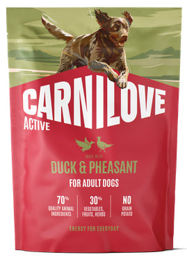 CARNILOVE ACTIVE ADULT DUCK & PHEASANT 1.5KG