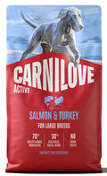 CARNILOVE ACTIVE ADULT LARGE SALMON & TURKEY 12KG