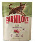 CARNILOVE TRUE FRESH® DUCK FOR STERILISED CATS 2KG