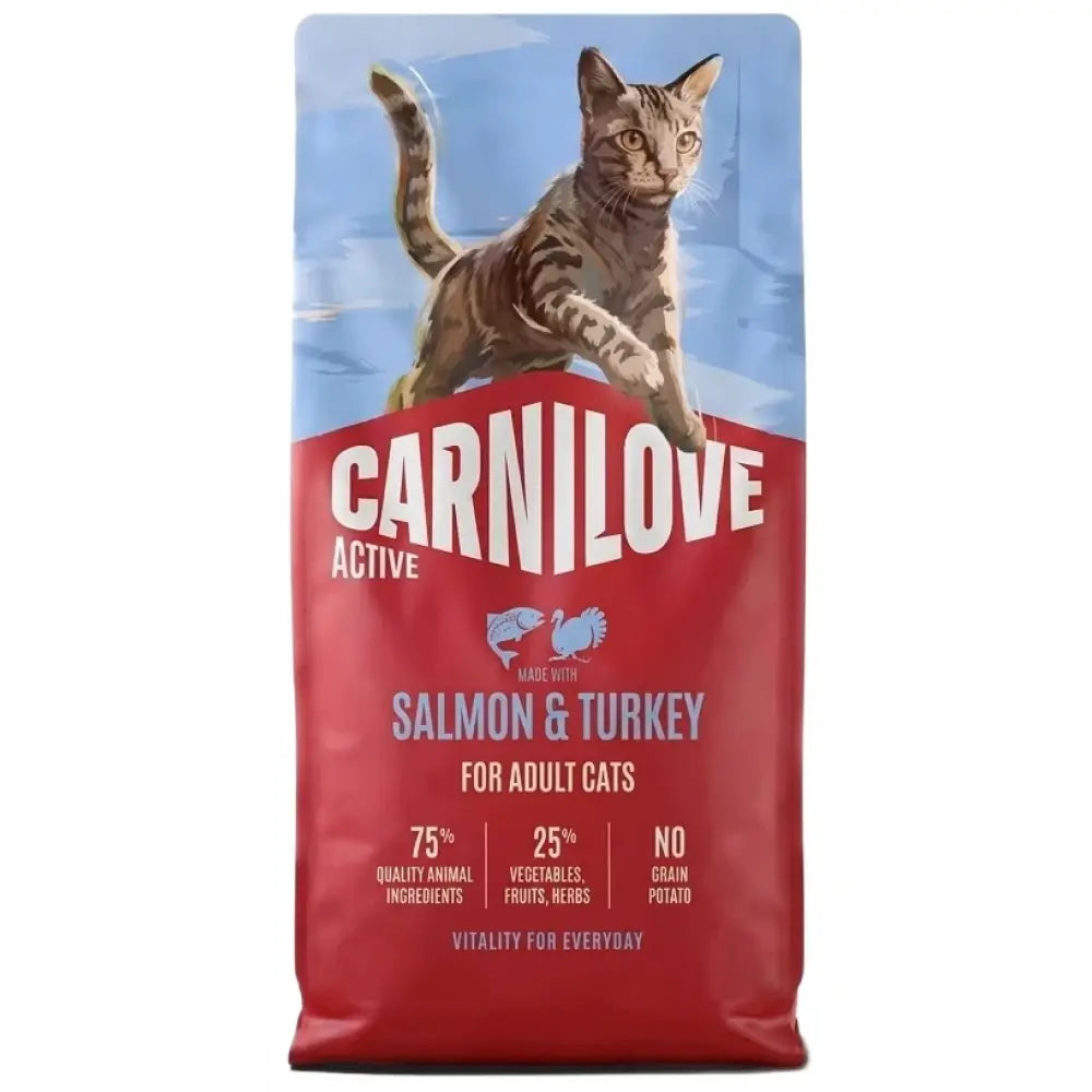 CARNILOVE ACTIVE STERILISED CAT SALMON & TURKEY 400G