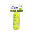 91001 GLEE ΠΑΙΧΝΙΔΙ ΣΚΥΛΟΥ TENNIS BALLS ΚΙΤΡΙΝΟ 5CM 3ΤΜΧ