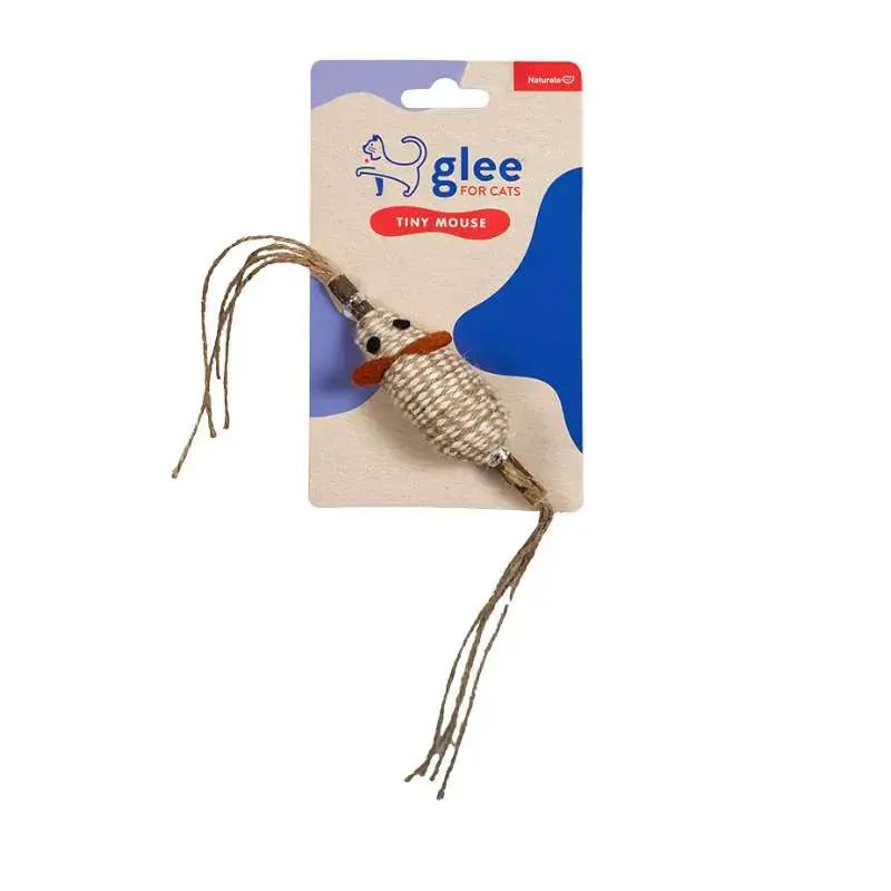91082 GLEE ΠΑΙΧΝΙΔΙ ΓΑΤΑΣ TINY MOUSE ΜΕ JUTE 3X34CM