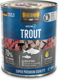 BELCANDO ΚΟΝΣΕΡΒΑ ΣΚΥΛΟΥ BASELINE GRAIN FREE TROUT 800G