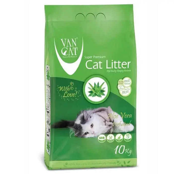 VAN CAT ΑΜΜΟΣ ΓΑΤΑΣ ALOE VERA (ΨΙΛΗ) 10KG