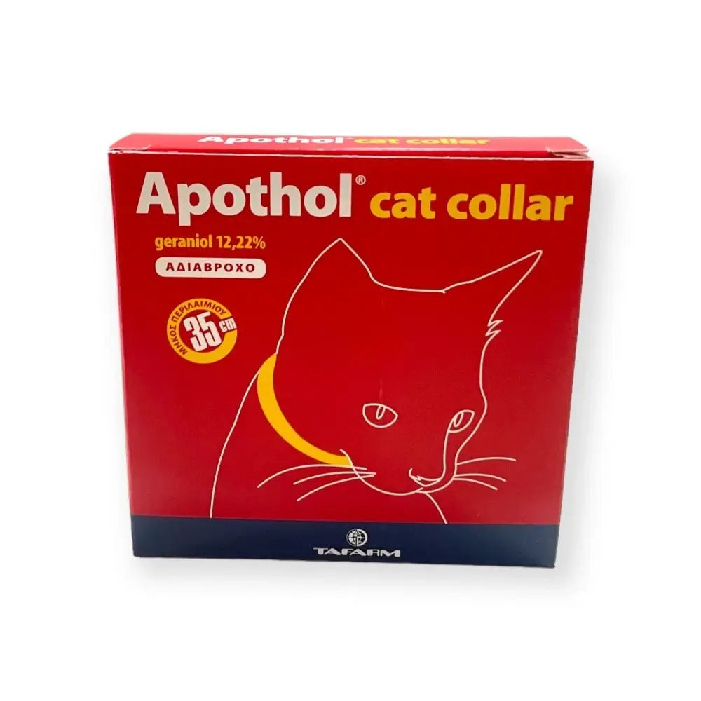 TAFARM APOTHOL CAT COLLAR RED 35CM
