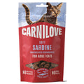 CARNILOVE CAT SNACK FRESH & SOFT SARDINE AND STRAWBERRY 50GR