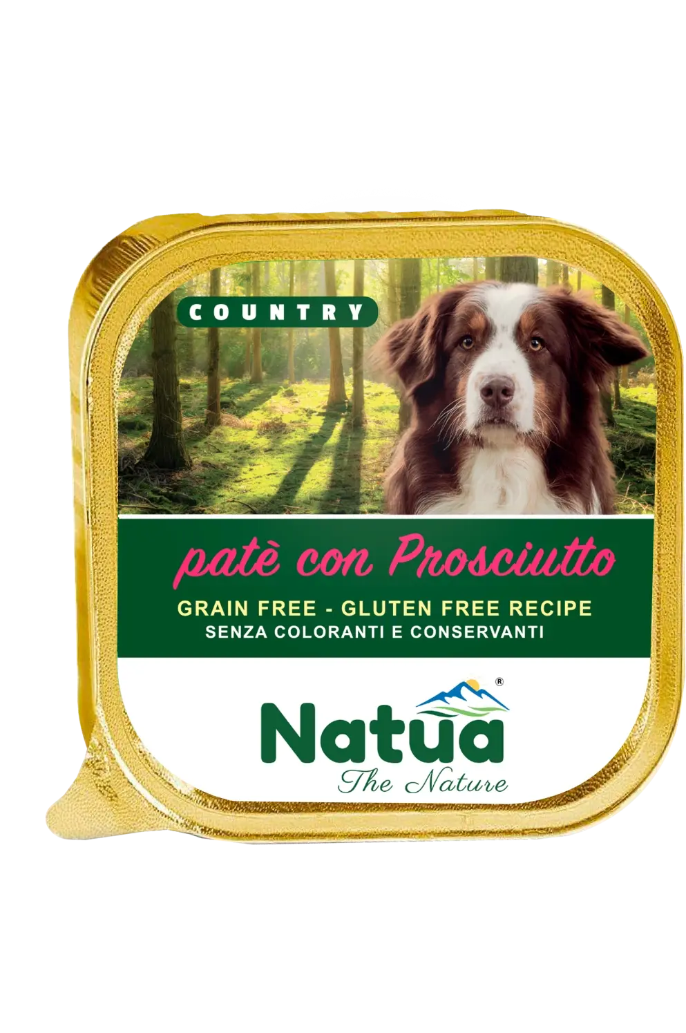NATUA DOG COUNTRY HAM 300GR