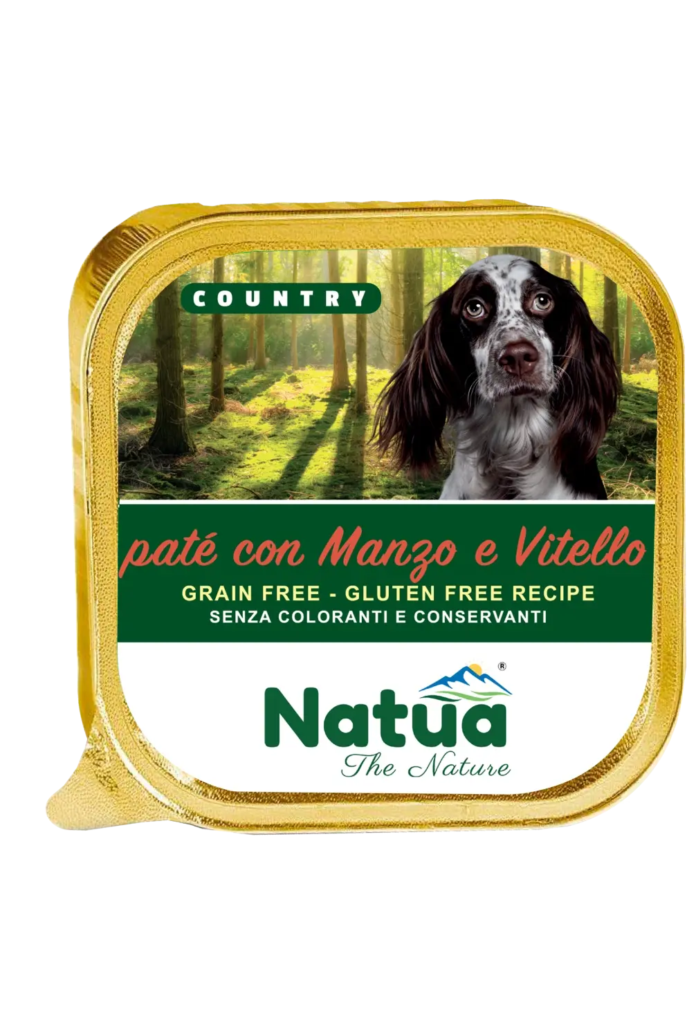 NATUA DOG COUNTRY BEEF 300GR