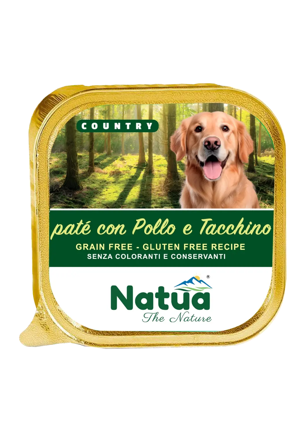 NATUA DOG COUNTRY CHICKEN 300GR