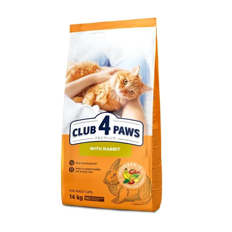 CLUB 4 PAWS CAT ADULT RABBIT 14KG