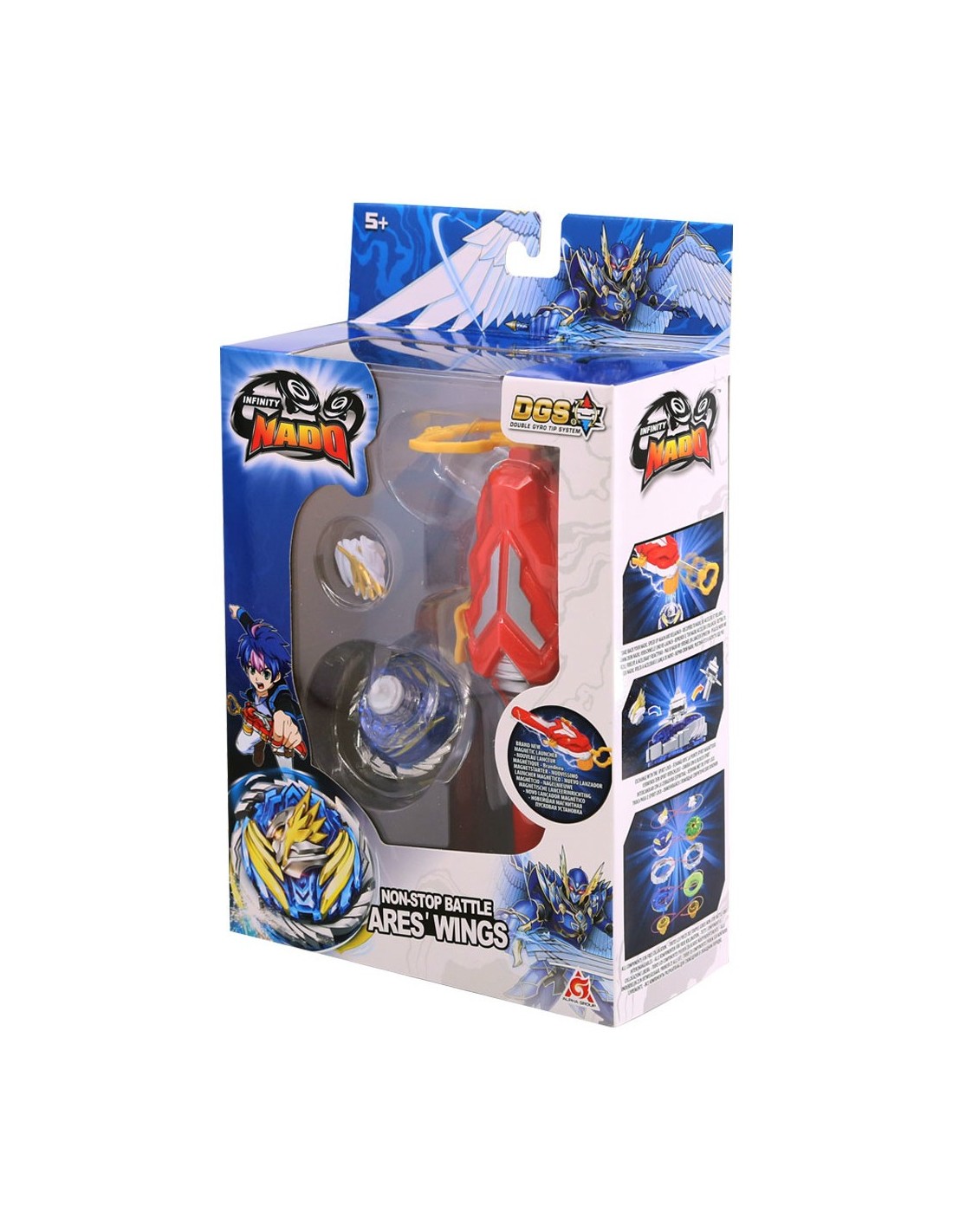 Auldey Toys Infinity Nado V – Original Series Ares Wings 634300 / 634301