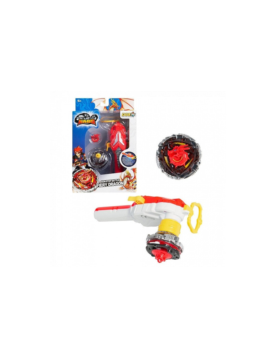 Auldey Toys Infinity Nado V – Original Series Fiery Dragon 634300 / 634302
