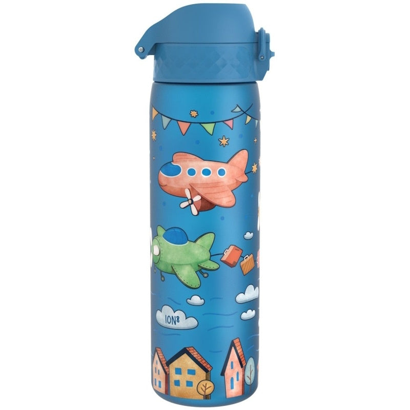 Ion8 Παγούρι Ανοξείδωτο Θερμός 500ml Μπλε Αεροπλάνα