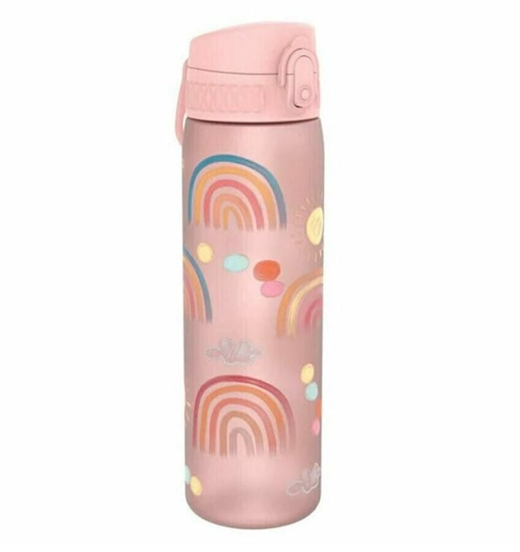 Ion8 Παγούρι Tritan BPA Free 500ml Rainbows Ροζ