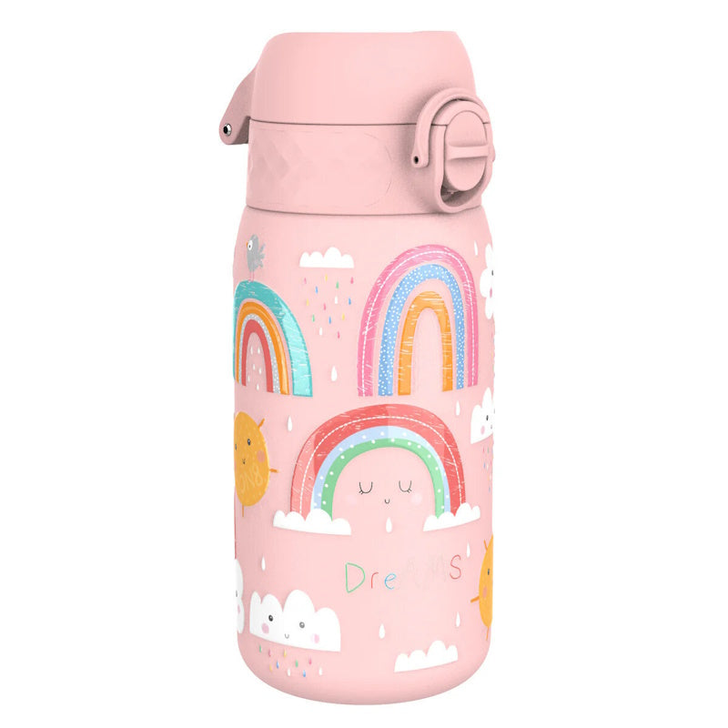 Ion8 Παγούρι Ανοξείδωτο Θερμός 320ml Ροζ Rainbows