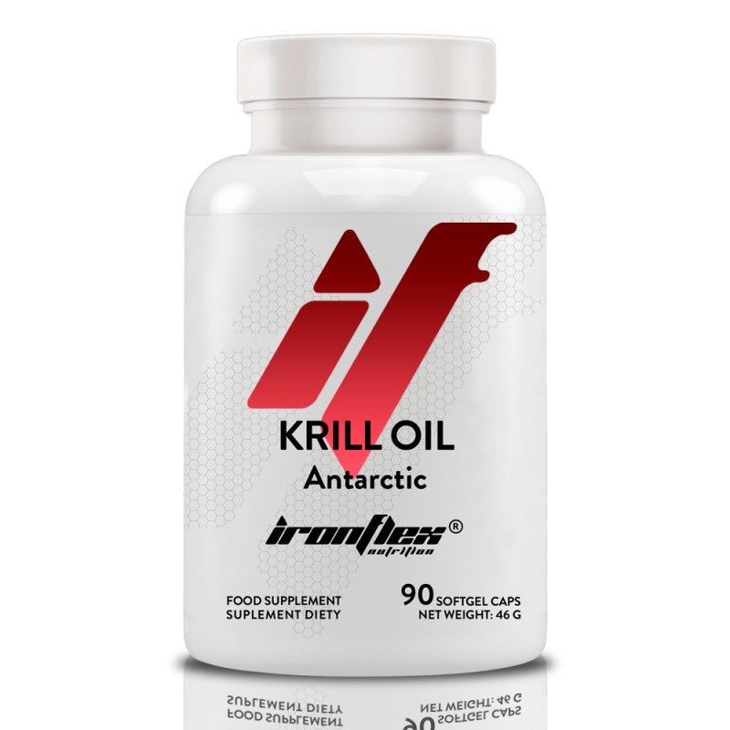 Ironflex Nutrition Ωμέγα 3 Krill Oil 500mg 90 μαλακές κάψουλες