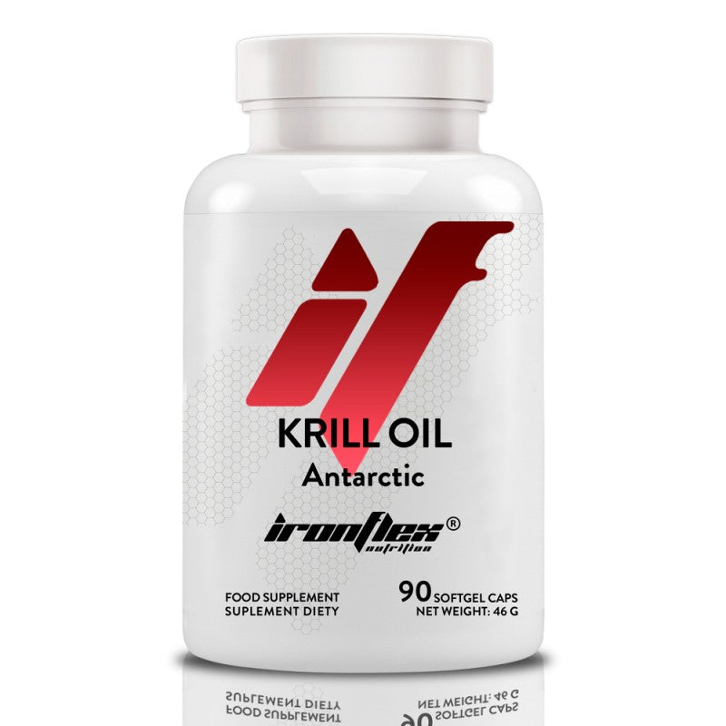 Ironflex Nutrition Ωμέγα 3 Krill Oil 500mg 90 μαλακές κάψουλες