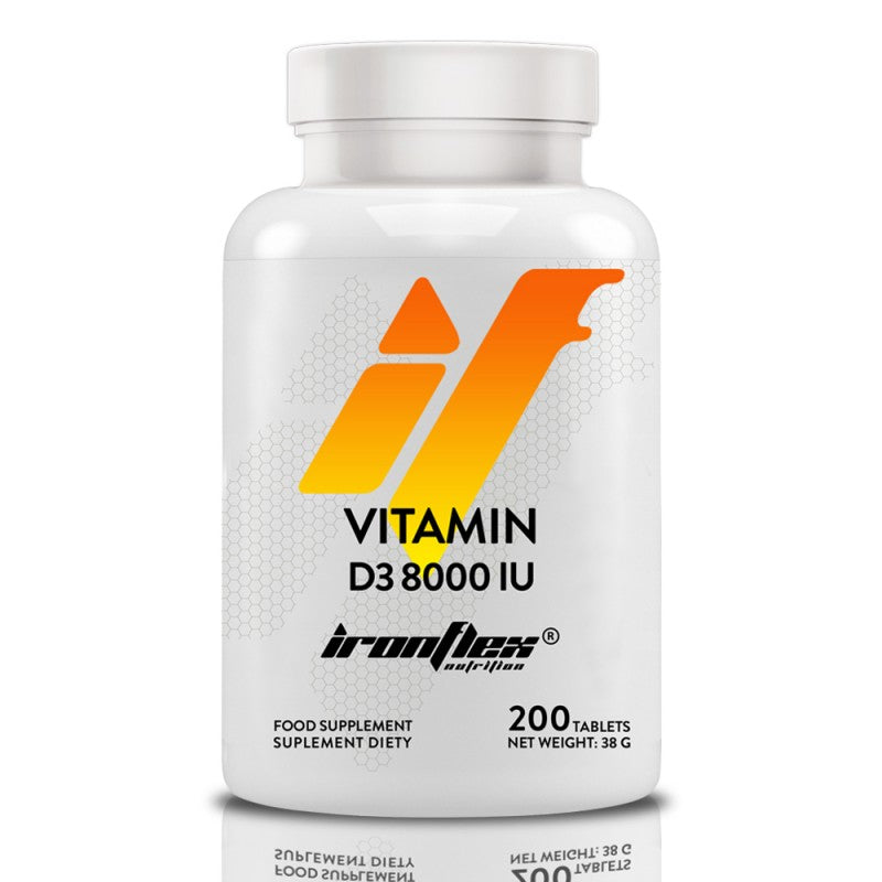 Ironflex Nutrition Βιταμίνη D  8000iu 200 ταμπλέτες