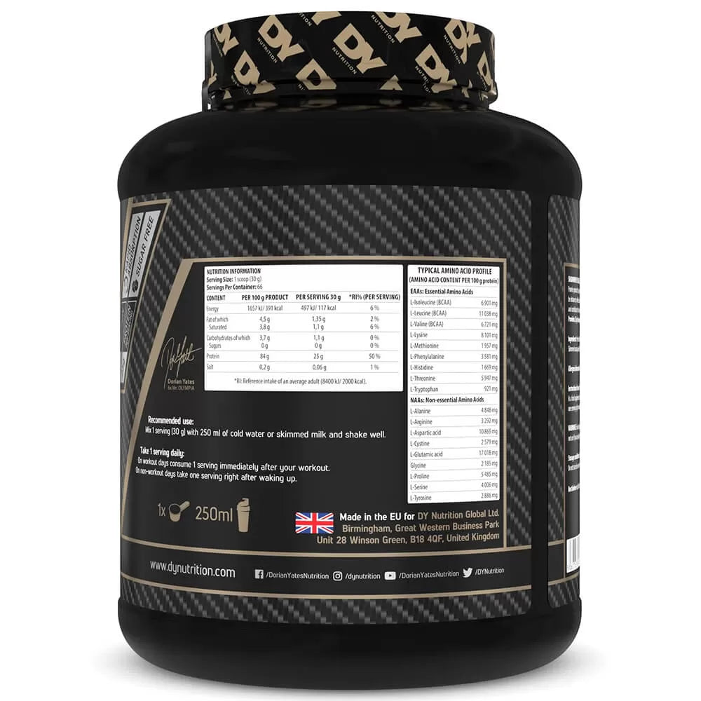 Dorian Yates Shadowhey Isolate 2000gr