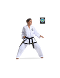 TAITF 10813 ITF Approved Dobok Black Belt (RIBBED) (CE)
