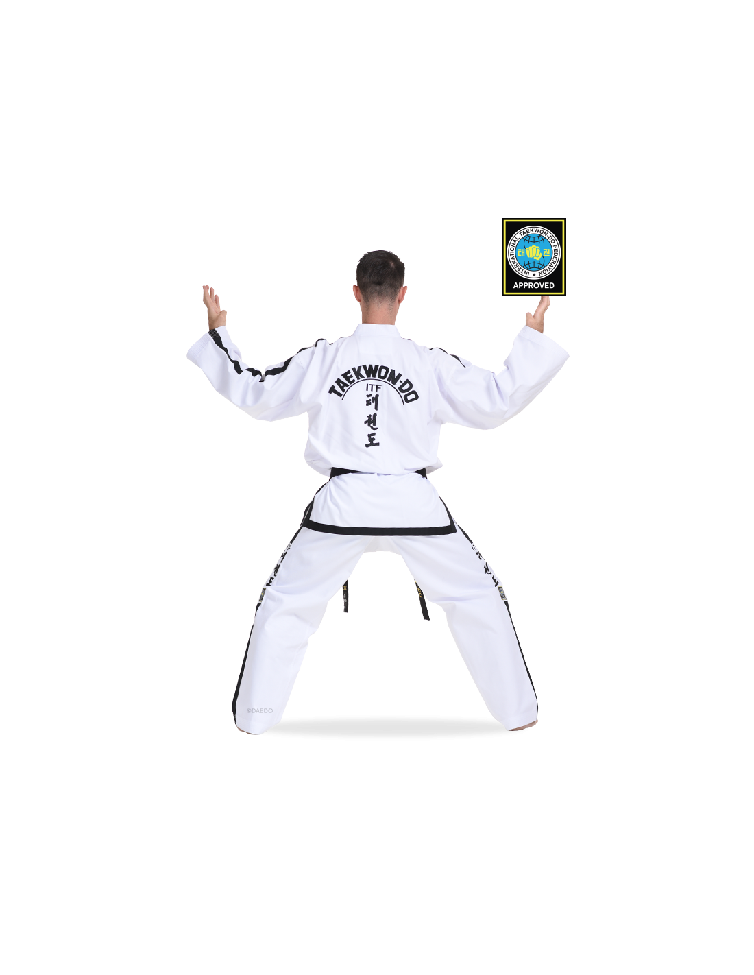ITF Approved Dobok International Instructor & Master (TWILL)