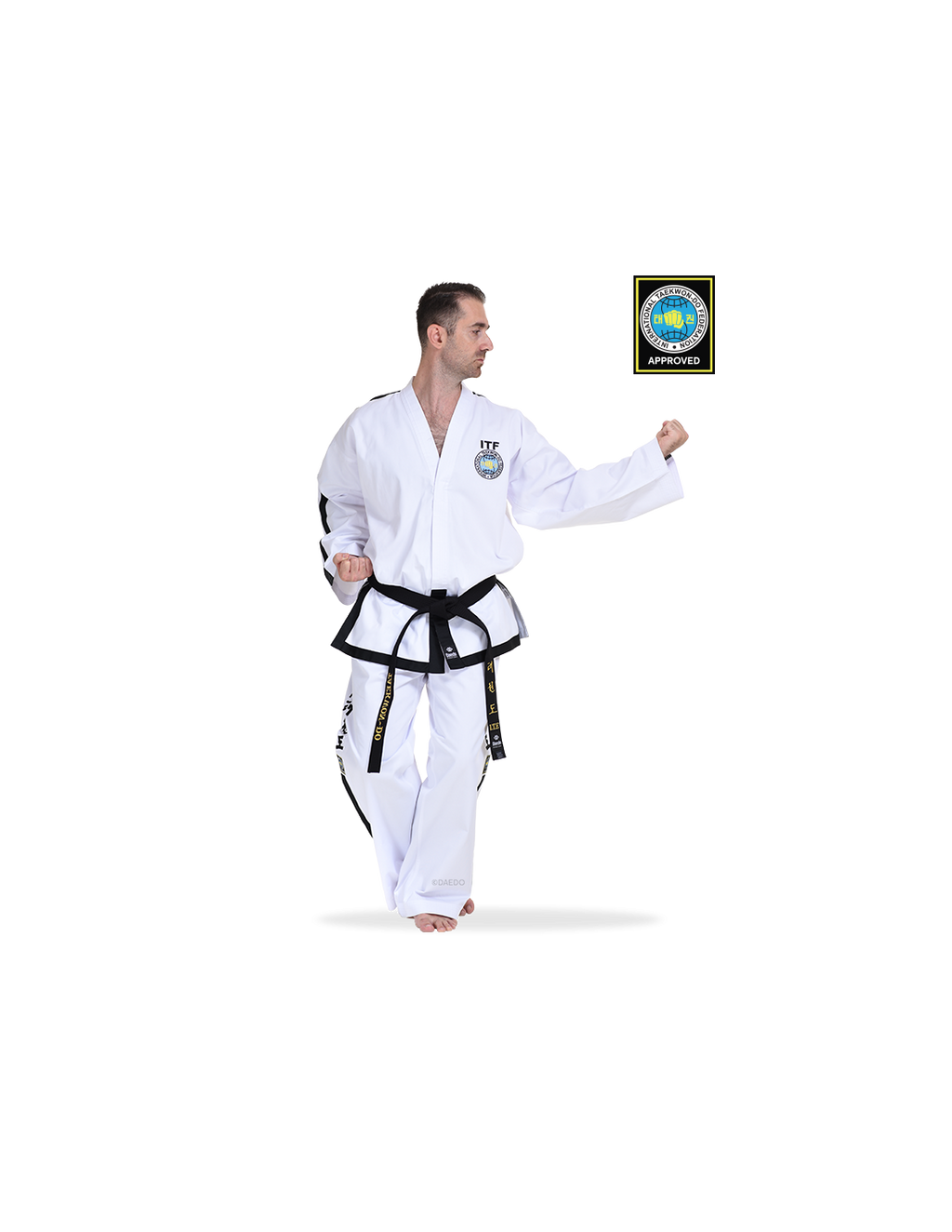 ITF Approved Dobok International Instructor & Master (TWILL)