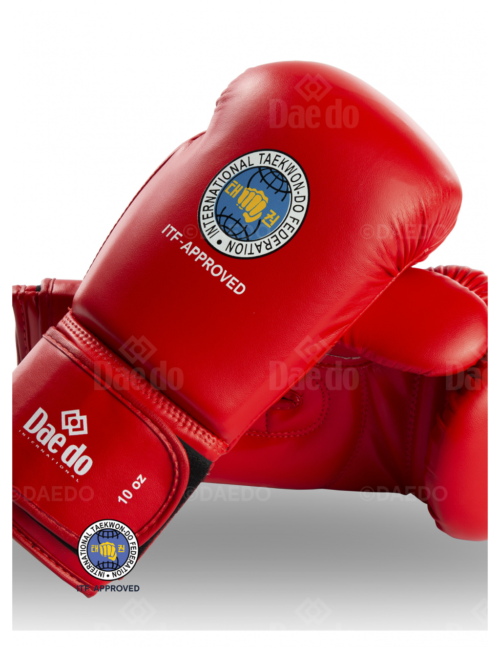 PRITF 2021 ITF APPROVED LEATHER GLOVES 10oz (CE)