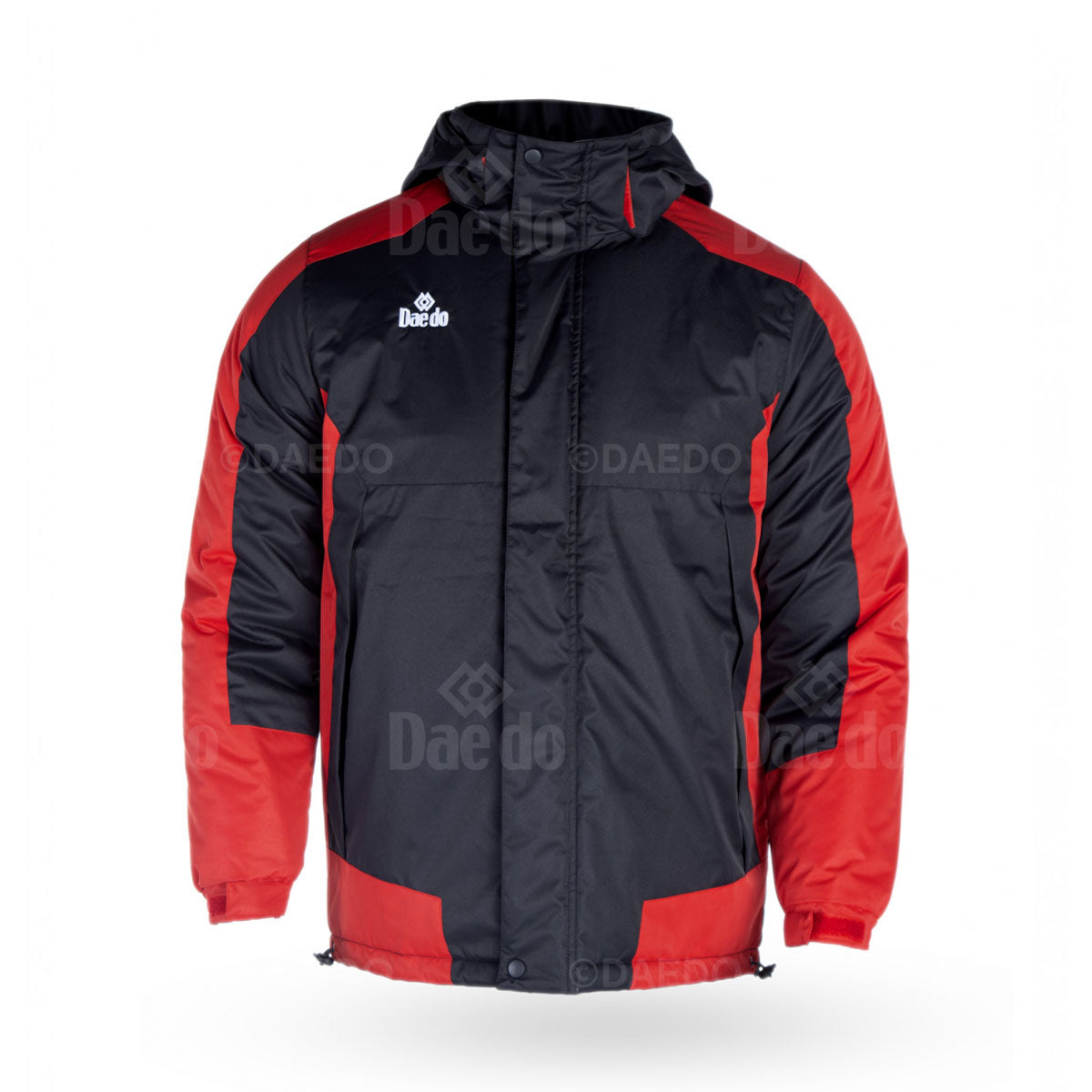 Padding Jacket - Black/Red