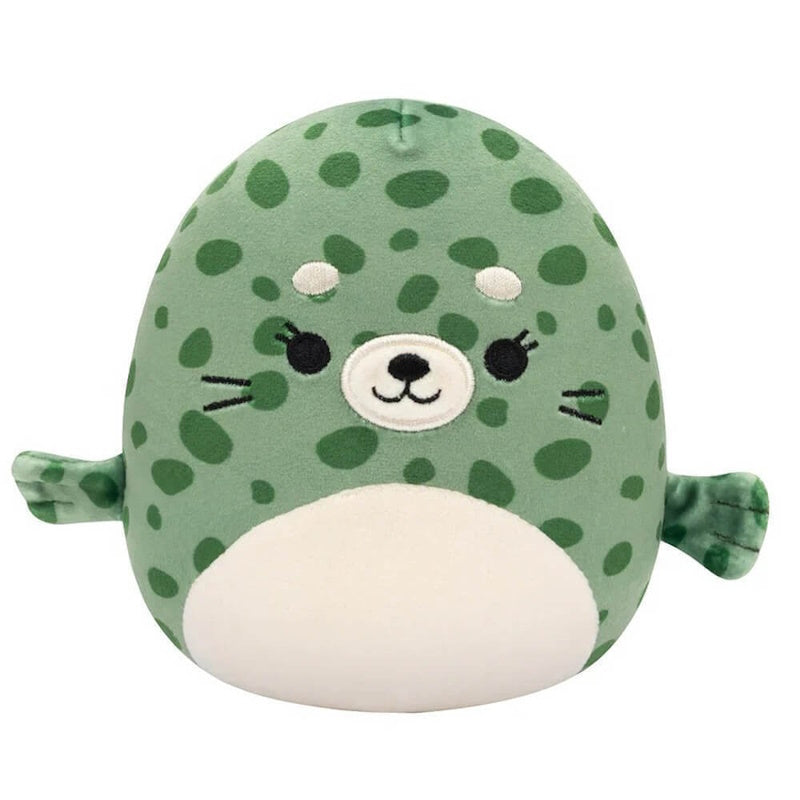 Squishmallows Λούτρινο Green seal Chutney 19 εκ.