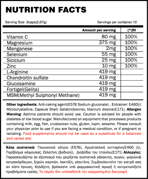 Joint Repair (30caps) - GoldTouch Nutrition