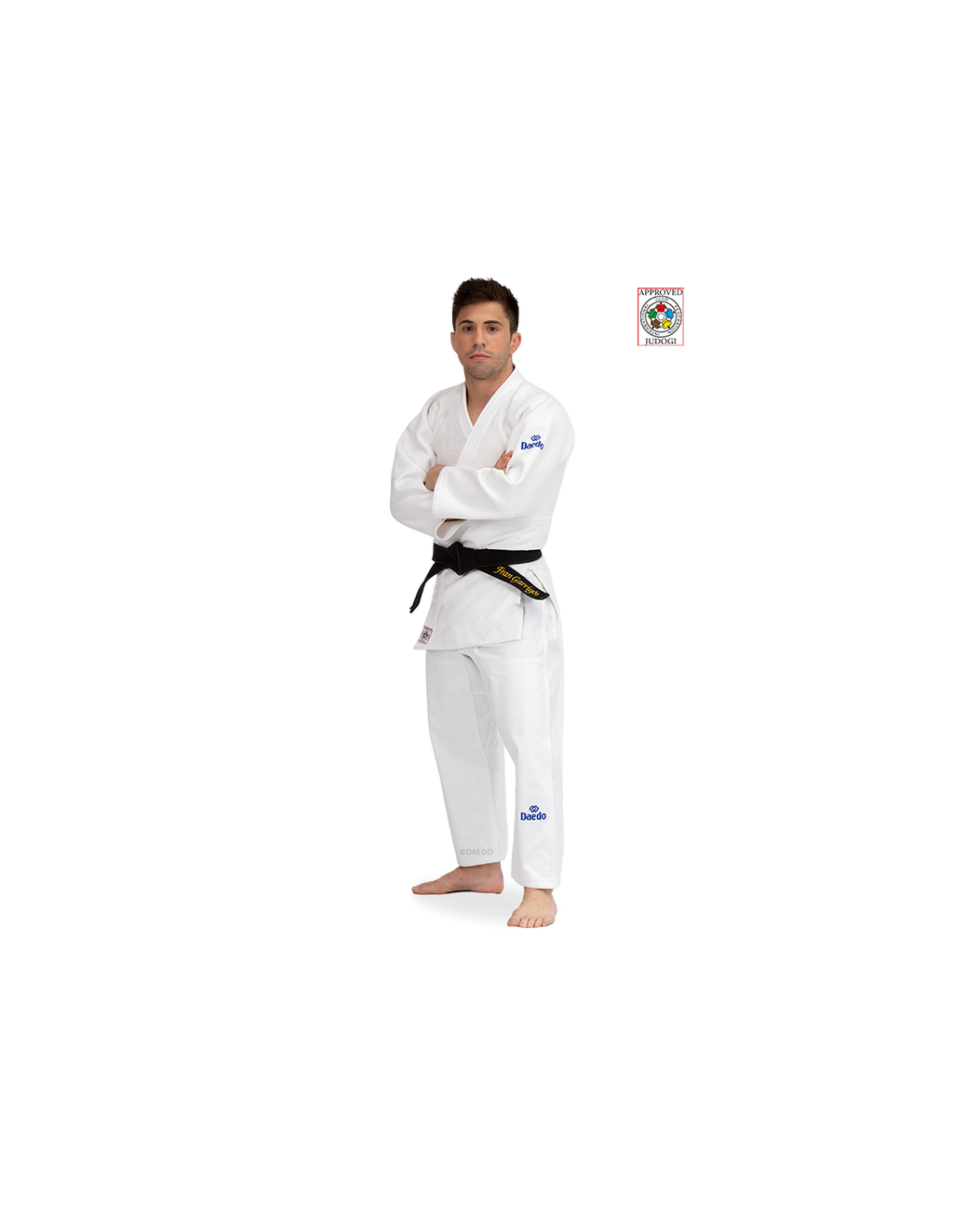 Judogi IJF (white/blue)