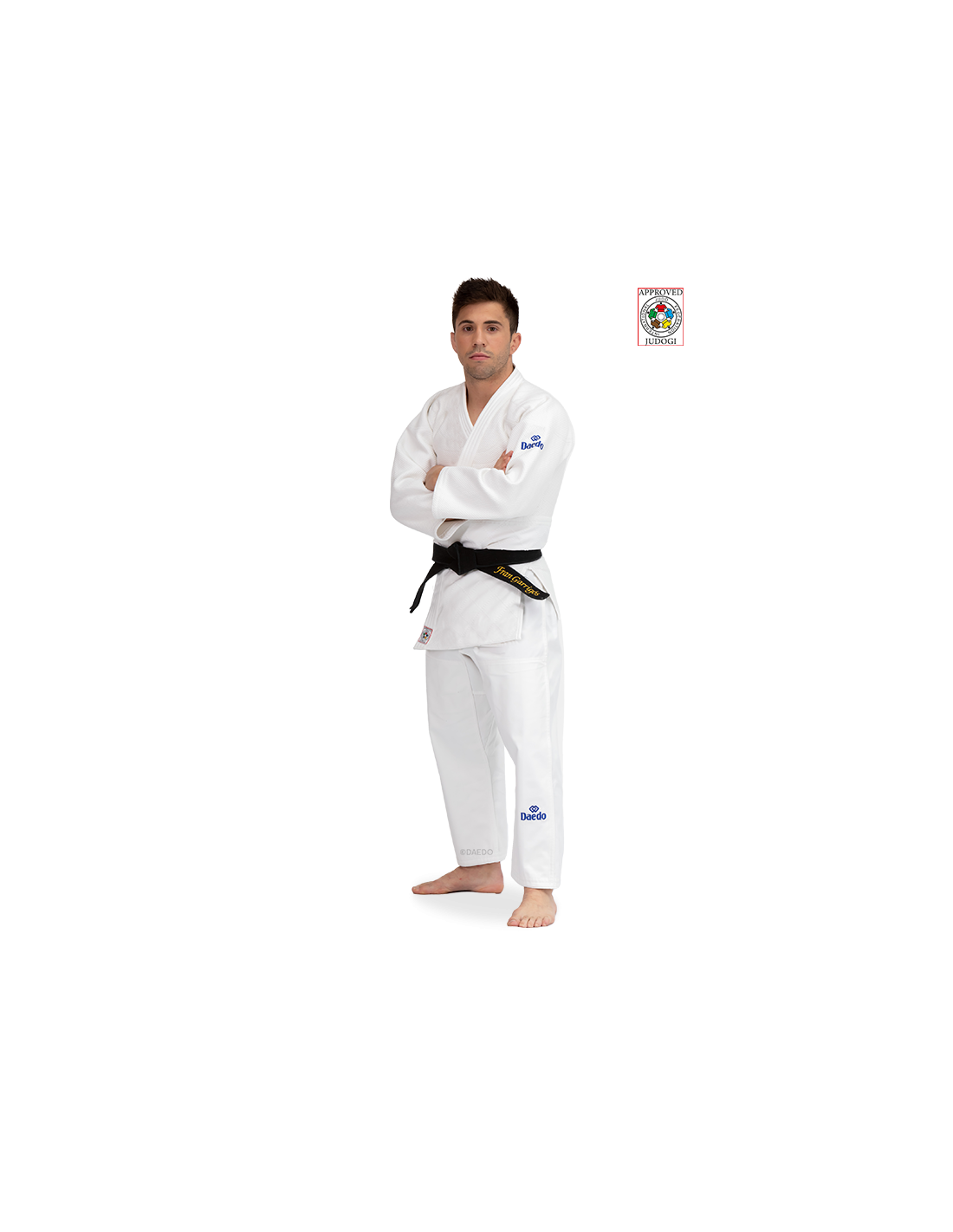 Judogi IJF (white/blue)