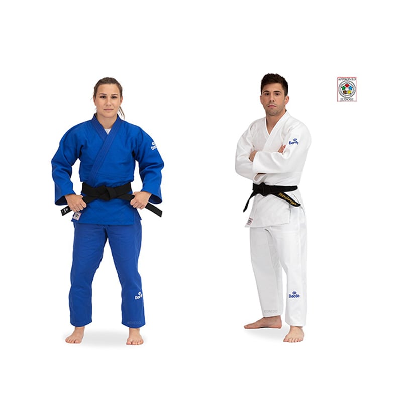 Judogi IJF (white/blue)