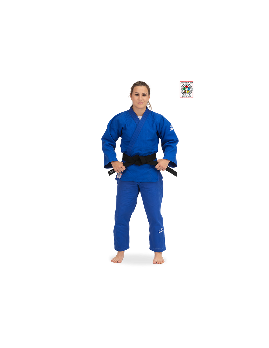 Judogi IJF (white/blue)