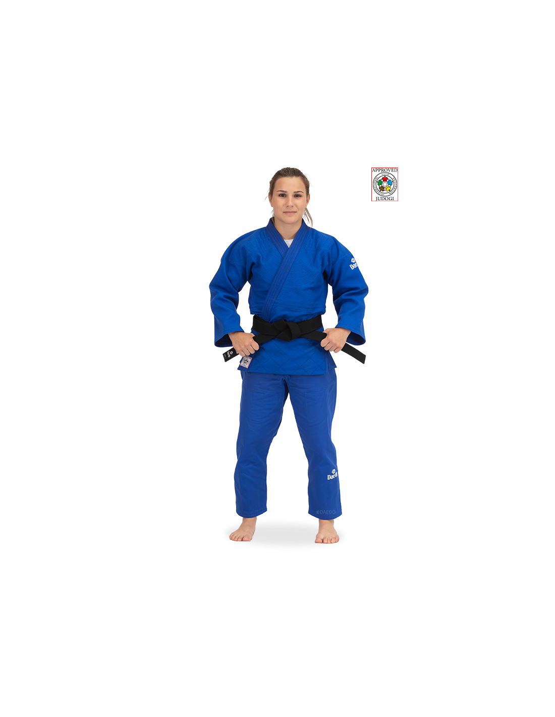 Judogi IJF (white/blue)